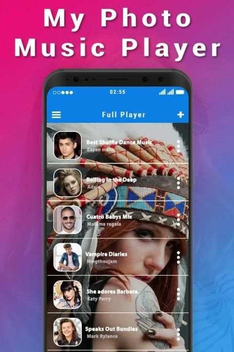 My Photo Music Player for Android स्क्रीनशॉट 2