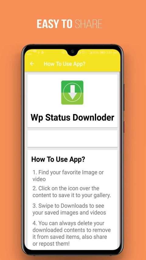 Wp Status Downloder स्क्रीनशॉट 4