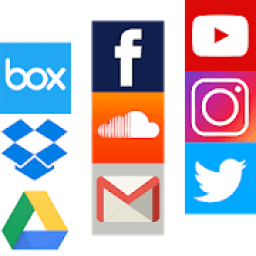 All in One - Social Media आइकन