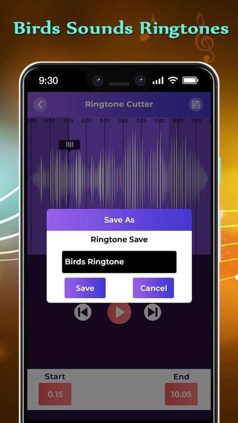 Birds Sounds Ringtones screenshot 2