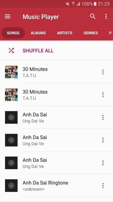 Music Player - MP3 Player स्क्रीनशॉट 1