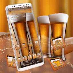 Beer Glass Launcher Theme आइकन