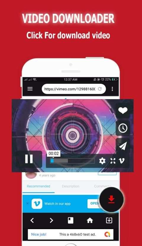 Video Player Tube& all video download free स्क्रीनशॉट 3