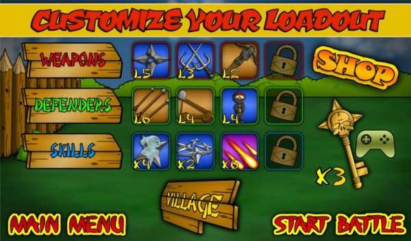 Ninja Siege X screenshot 1