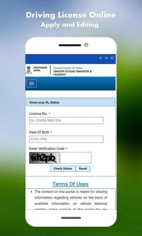 Driving Lisence Online Apply and Editing screenshot 3