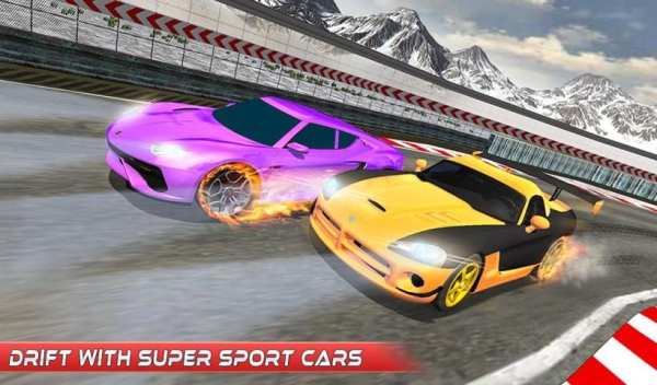 Uphill Car Racing & Drifting Simulator screenshot 2
