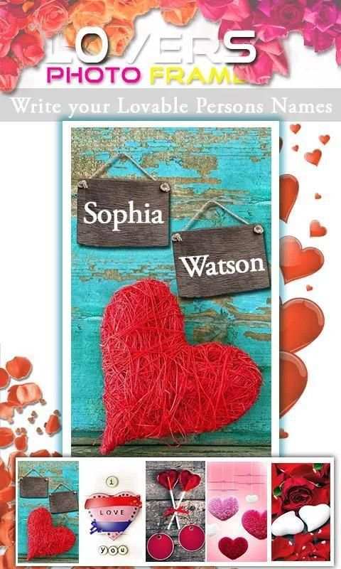 Lovers Photo Editor -love photo frames 2018 June screenshot 3