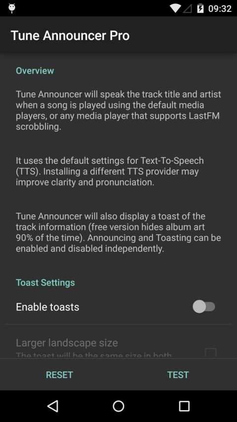 Tune Announcer 4 تصوير الشاشة