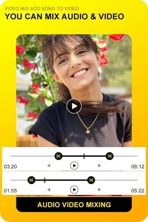 Video Mix - Add Songs to Video & Video Cutter स्क्रीनशॉट 3