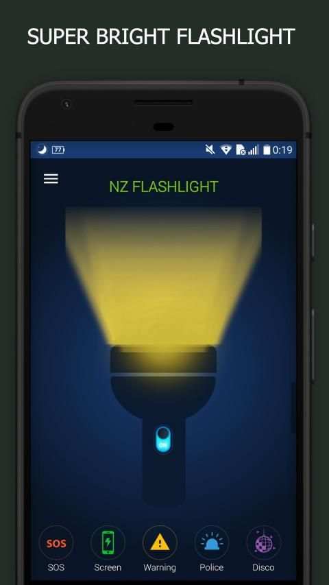 NZ FlashLight - Super Bright FlashLight screenshot 5