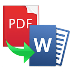 Converter Word To Free PDF Application आइकन