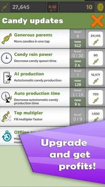 Candy Rain Clicker screenshot 1