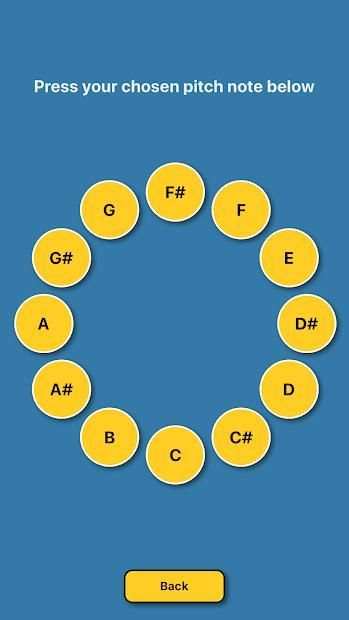 Pitch pipe buddy screenshot 1