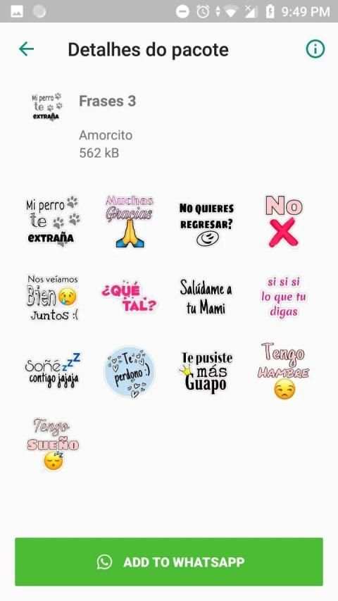Stickers de amor y Piropos para WhatsApp * screenshot 3