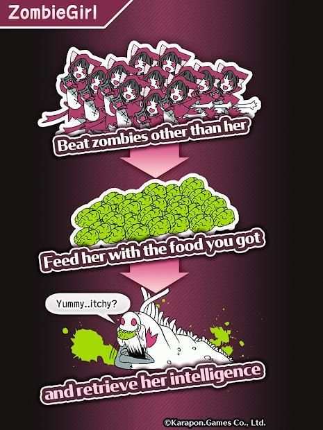 ZombieGirl-Zombie growing game screenshot 4