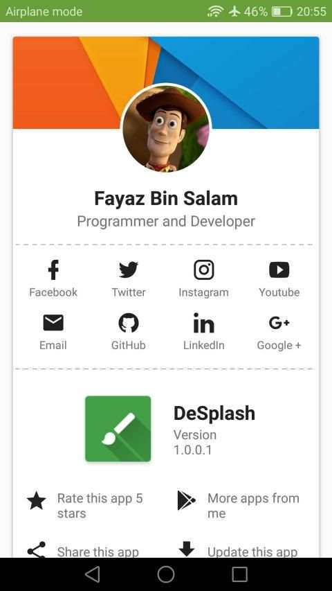 Desplash (beta) screenshot 1