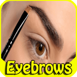 ikon How to draw eyebrows shaping step by step tutorial