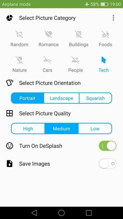 Desplash (beta) screenshot 2