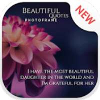 Beautiful Quotes Photo Frame on 9Apps