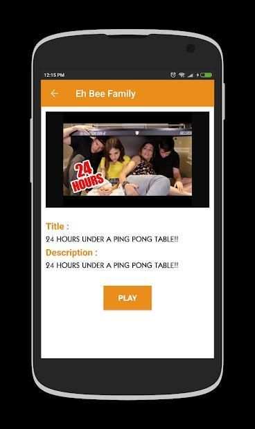 Eh Bee Family (Mr.Bee & Ms.Bee) Videos screenshot 1