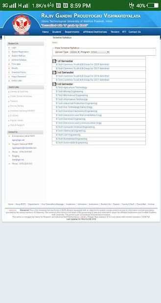 RGPV screenshot 1