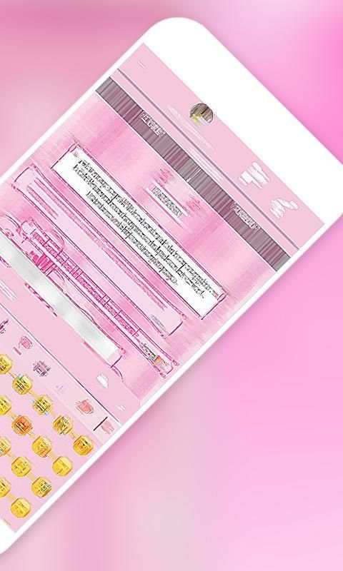 Tema Wa Pink Transparan Wallpaper screenshot 1