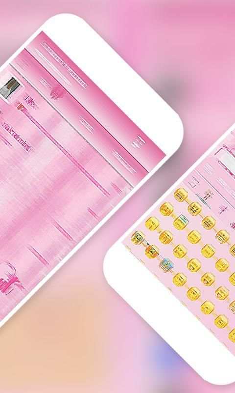Tema Wa Pink Transparan Wallpaper स्क्रीनशॉट 2