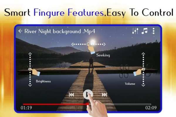 HD Video Player 2019 - 4K HD Video Player 2019 स्क्रीनशॉट 1