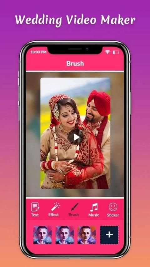 Wedding Video Maker with Song स्क्रीनशॉट 2