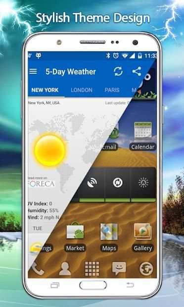 Weather: Clock and Widget screenshot 5