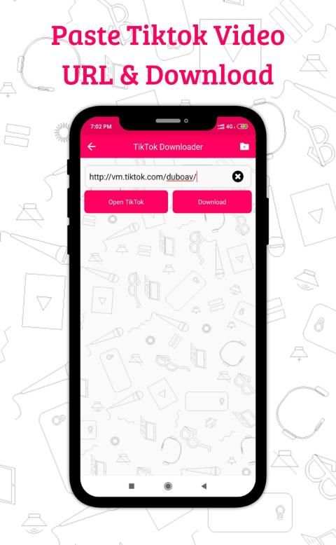 Video Downloader For TikTok स्क्रीनशॉट 4