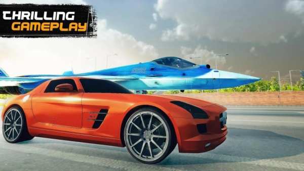 Extreme Car Racing Vs Runway Jets स्क्रीनशॉट 4