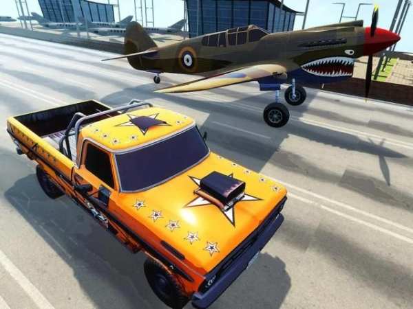 Extreme Car Racing Vs Runway Jets स्क्रीनशॉट 8