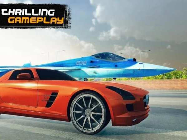 Extreme Car Racing Vs Runway Jets स्क्रीनशॉट 9