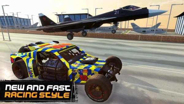Extreme Car Racing Vs Runway Jets स्क्रीनशॉट 12
