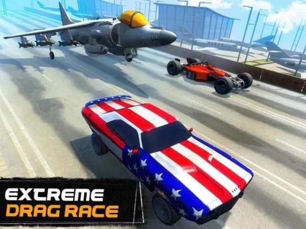 Extreme Car Racing Vs Runway Jets स्क्रीनशॉट 16
