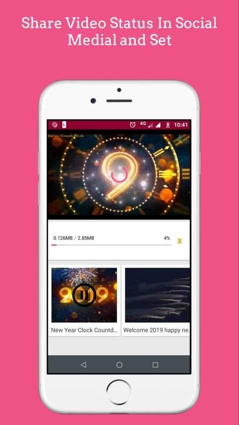 New Year Video Status 2019- Video Songs स्क्रीनशॉट 3