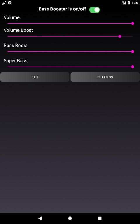 Bass Booster, Super Strong Bass and Volume Booster स्क्रीनशॉट 1