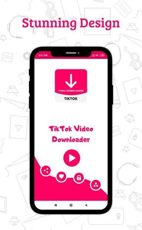 Video Downloader For TikTok स्क्रीनशॉट 6