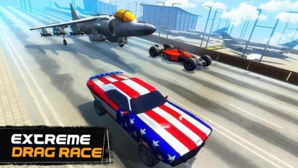 Extreme Car Racing Vs Runway Jets स्क्रीनशॉट 11