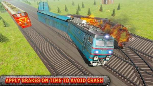 Train Racing Simulator 2019: New Train Games 3D screenshot 2