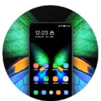 Theme for galaxy fold change your smartphone FREE