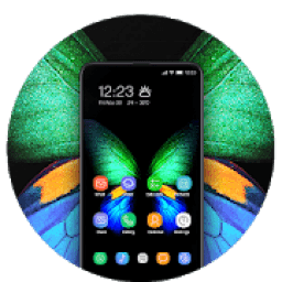 Theme for galaxy fold change your smartphone FREE आइकन