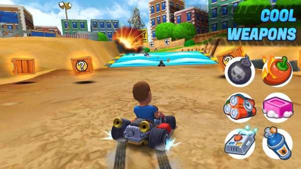 Boom Karts - Multiplayer Kart Racing स्क्रीनशॉट 5