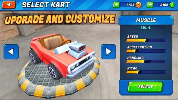 Boom Karts - Multiplayer Kart Racing स्क्रीनशॉट 1