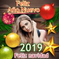 Feliz año nuevo marco de fotos 2019 on 9Apps