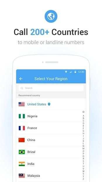 WhatsCall - Free International Phone Call App स्क्रीनशॉट 1