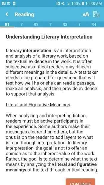 GED Reading & Writing Study Guide 2019 Edition screenshot 2