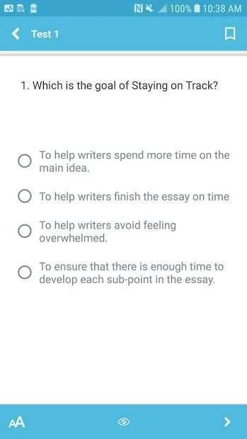 GED Reading & Writing Study Guide 2019 Edition screenshot 1