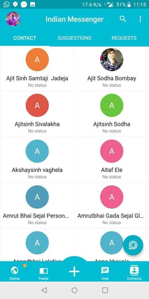 Indian Messenger-Indian Social Network-Indian Chat स्क्रीनशॉट 6